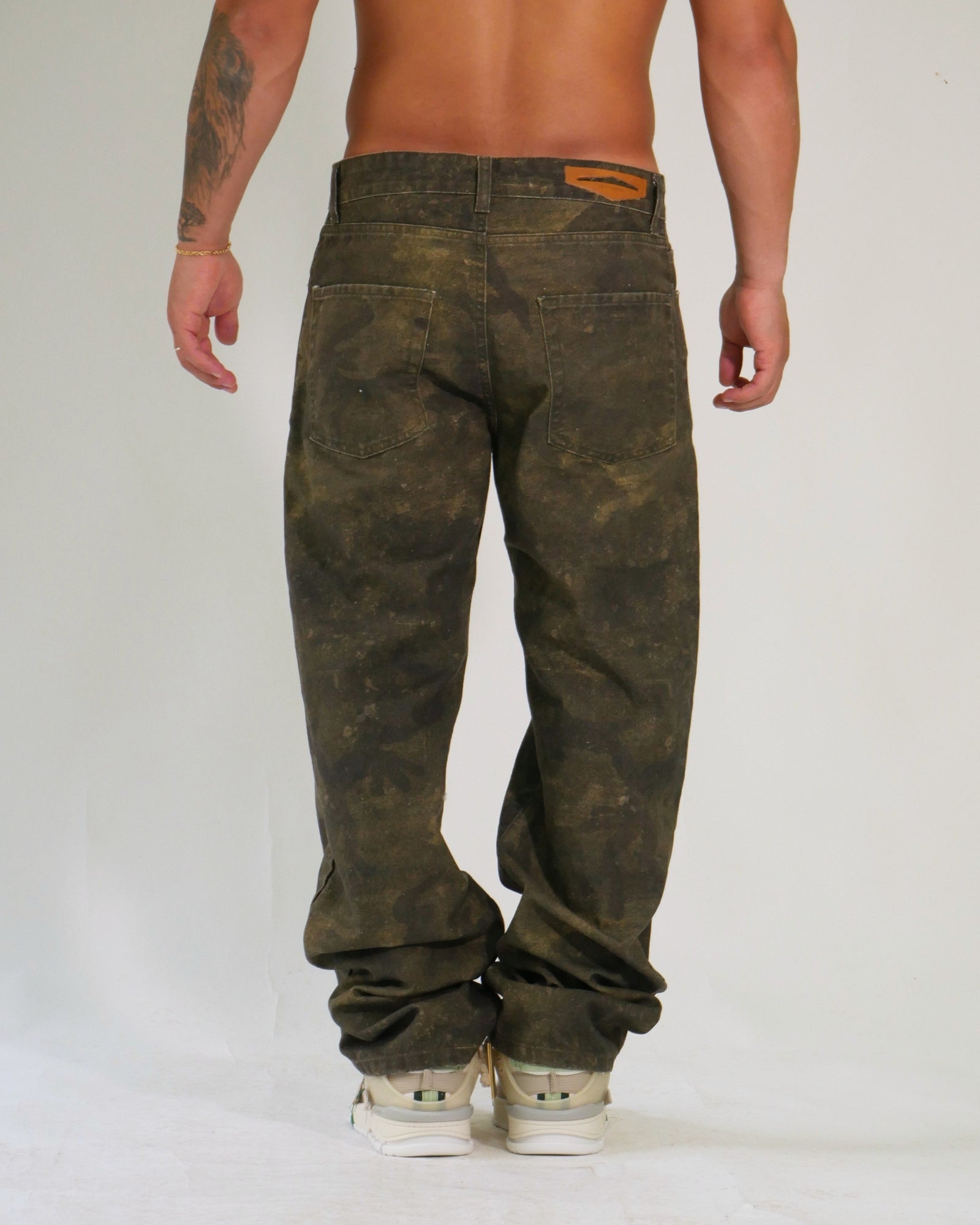 Donotconform Jeans BAGGY2040-V - SanShopLuxury - 2025, 44, 46, 48, 50, 52, 54, Abbigliamento, Autunno/Inverno, Continuativo, Donotconform, FW25, Idoneo, Jeans, New, Primavera/Estate, Uomo, Verde