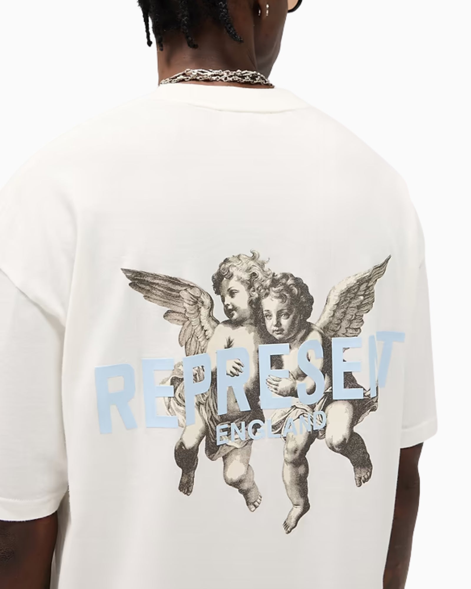 Represent T-Shirt MLM100369/72 - SanShopLuxury - 2025, Abbigliamento, Autunno/Inverno, Bianco, FW25, Idoneo, L, M, New, Represent, S, T-Shirt, Uomo, XL, XXL