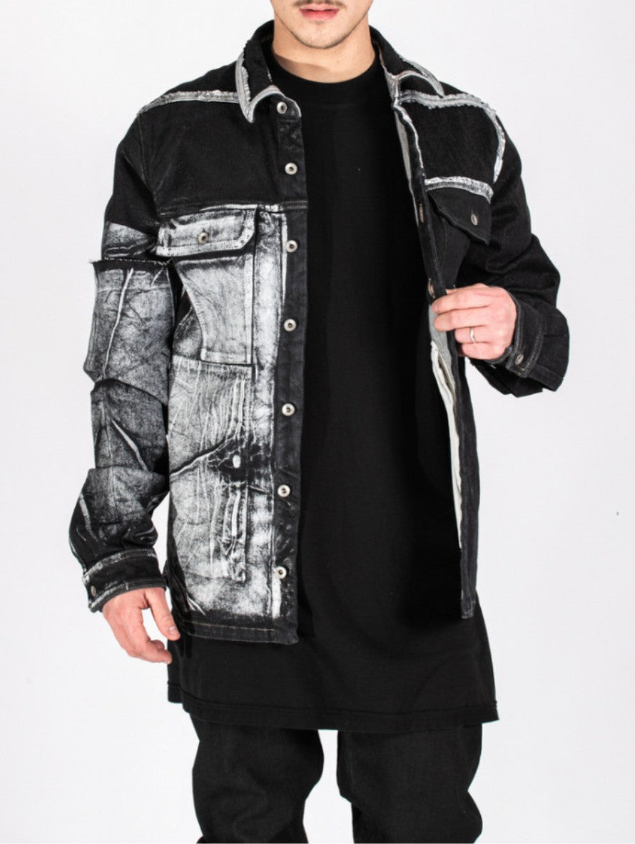 Rick Owens Drkshdw Giubbino DU02A3755 SCOMW1 101 - SanShopLuxury - -50%, 2021, Abbigliamento, Autunno/Inverno, FW21, Giacca, Giubbino, L, M, Nero, Outlet, Rick Owens Drkshdw, Ultimo, Uomo