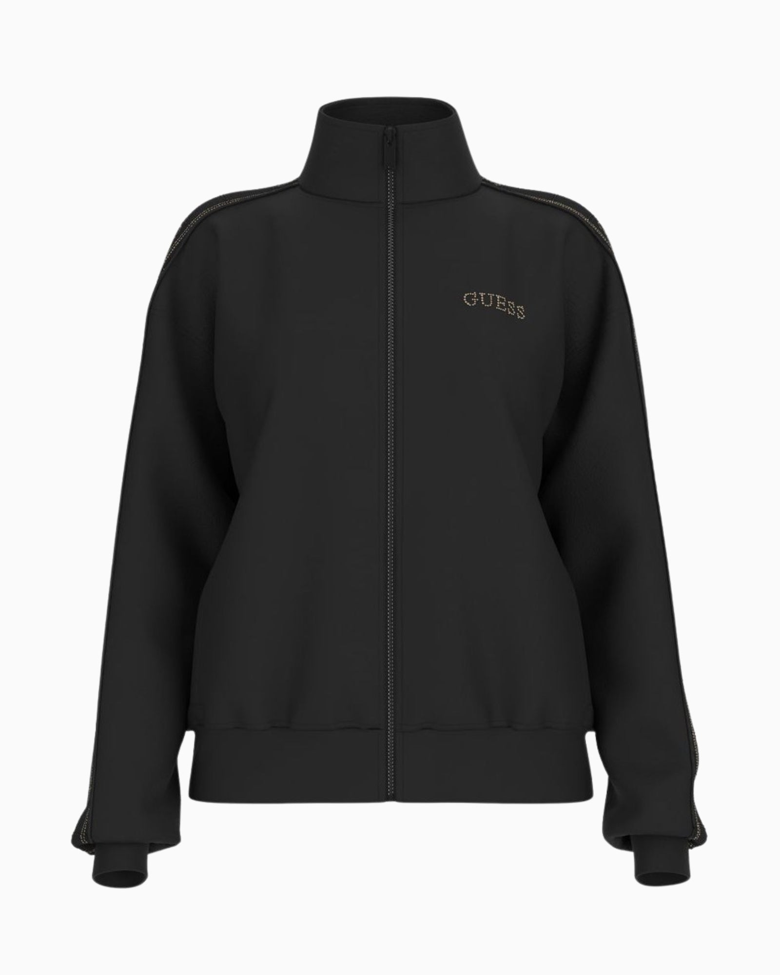 Guess Felpa V5BQ15 KCX22 JBLK - SanShopLuxury - 2025, Abbigliamento, Autunno/Inverno, Donna, Felpa, FW25, Guess, Idoneo, L, M, Nero, New, S