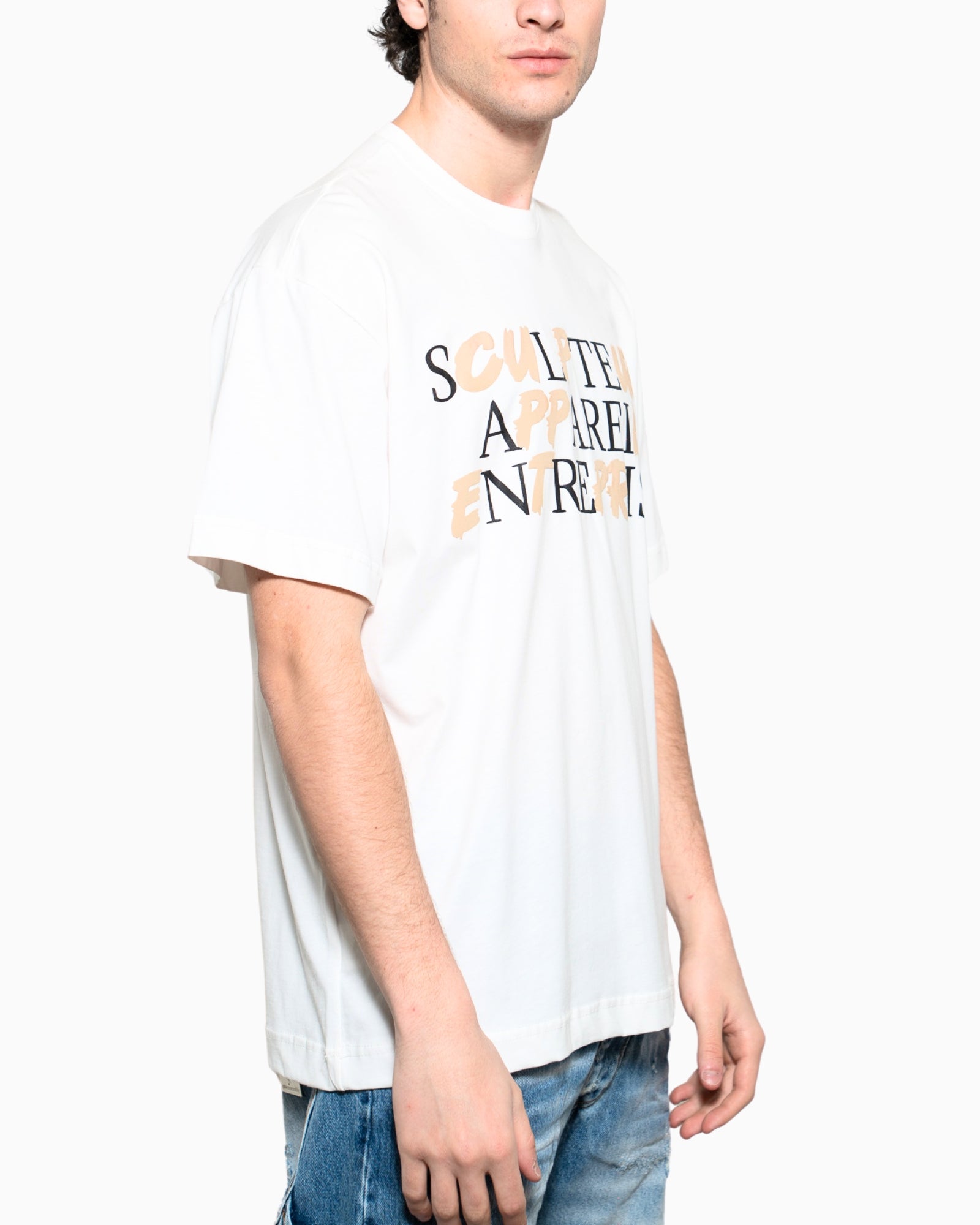 Gavensemble T-Shirt SS25-TEE308-P - SanShopLuxury - 2025, Abbigliamento, Gavensemble, Idoneo, L, M, New, Panna, Primavera/Estate, S, SS25, T-Shirt, Uomo, XL, XXL