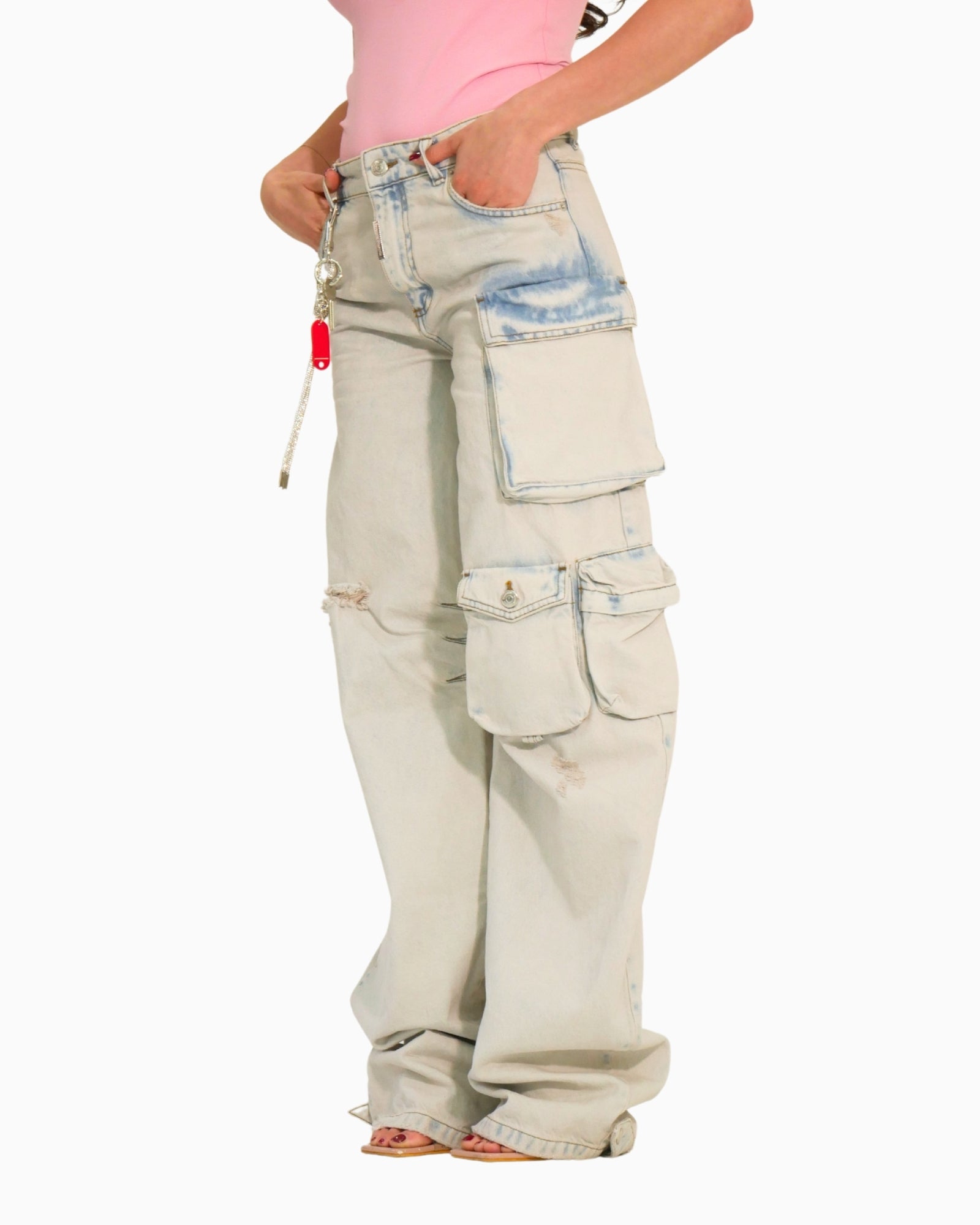 Donotconform Jeans W-BAGGY50 - SanShopLuxury - 2025, 40, 42, 44, 46, 48, Abbigliamento, Azzurro, Donna, Donotconform, Idoneo, Jeans, New, Primavera/Estate, SS25