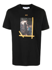 Off-White T-Shirt OMAA027C99JER015 - SanShopLuxury - Abbigliamento, Autunno/Inverno, Carry Over, Continuativo, Idoneo, L, M, Nero, New, Off-White, Primavera/Estate, T-Shirt, Uomo, XL, XXL
