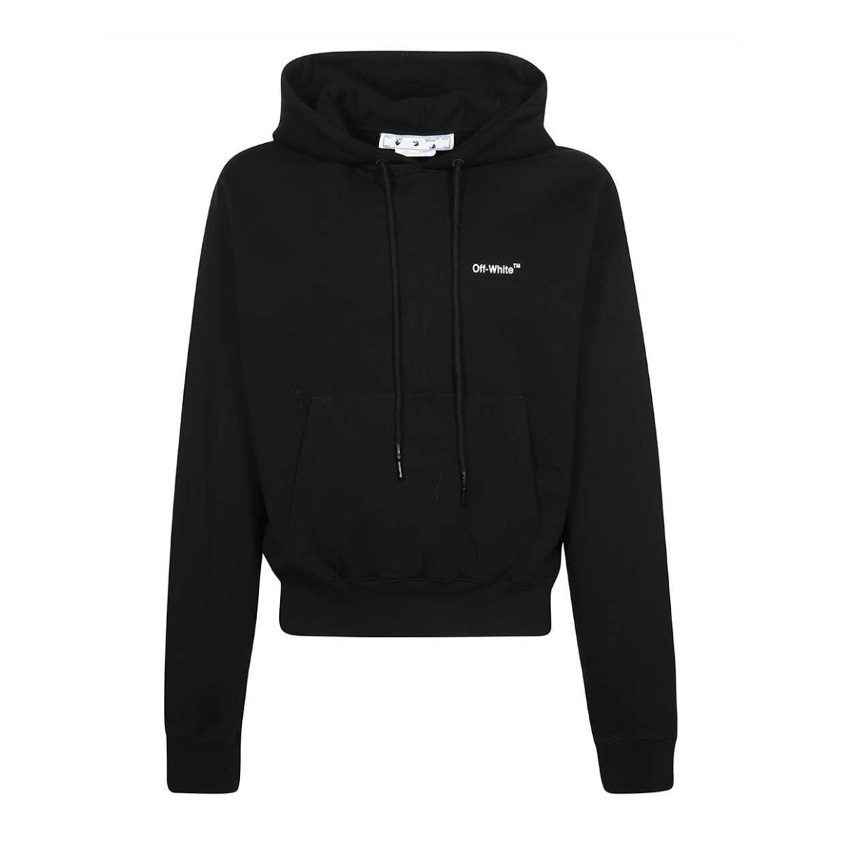 Felpa Off-White OMBB037C99FLE010 - SanShopLuxury - Abbigliamento, Autunno/Inverno, Carry Over, Con Cappuccio, Continuativo, Felpa, Idoneo, Nero, New, Off-White, Primavera/Estate, Ultimo, Uomo, XL