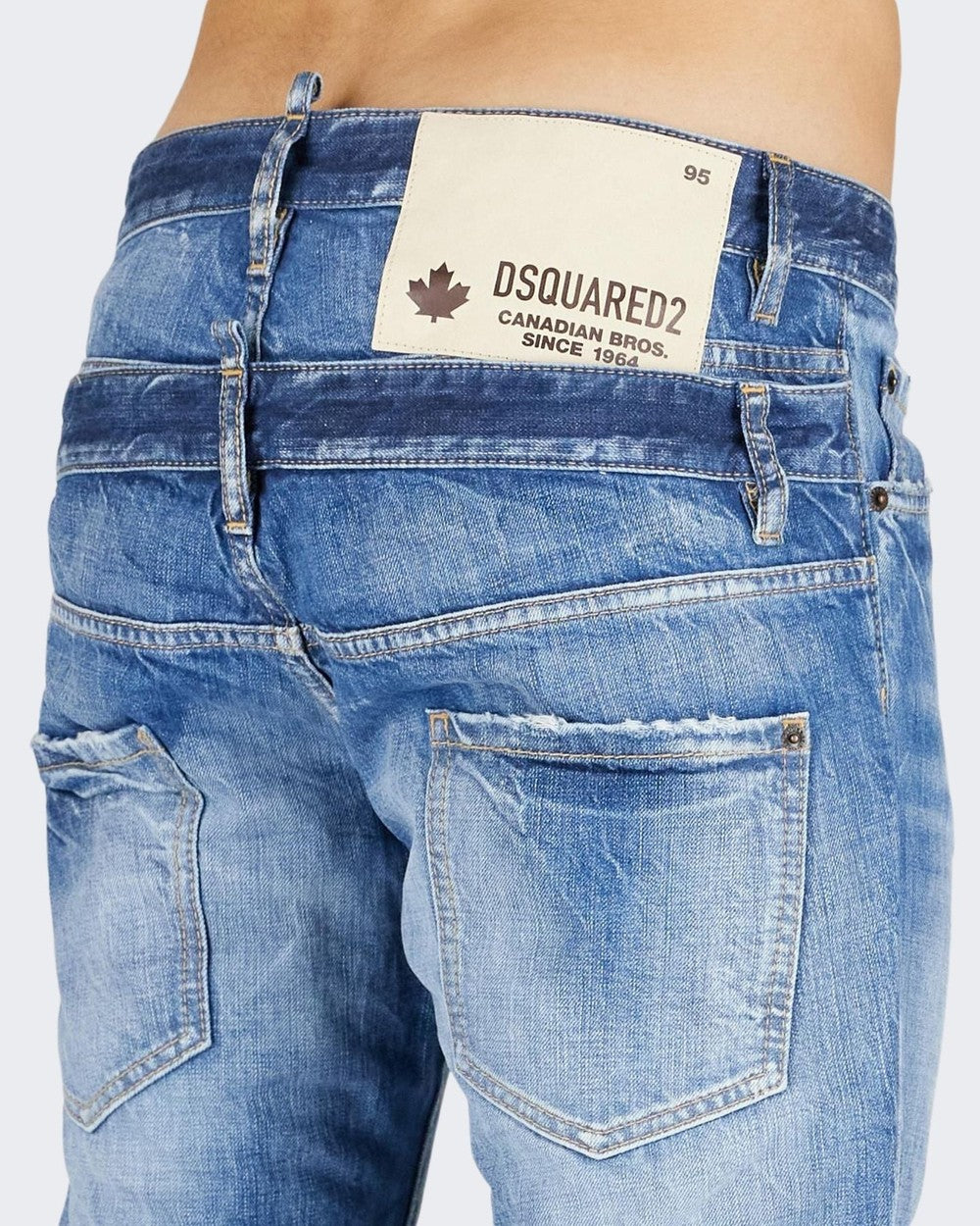 Dsquared2 Jeans S74LB1606S30309470 - SanShopLuxury - 2024, 44, 46, 48, 50, 52, 54, 56, Abbigliamento, Autunno/Inverno, Blu, Continuativo, Dsquared2, FW24, Idoneo, Jeans, Outlet, Primavera/Estate, Uomo