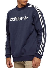 Adidas Felpa BR4222 APPLEGEND - SanShopLuxury - -50%, 2017, Abbigliamento, Adidas, Autunno/Inverno, Blu, Felpa, FW17, L, M, Outlet, Uomo, XL, XXL