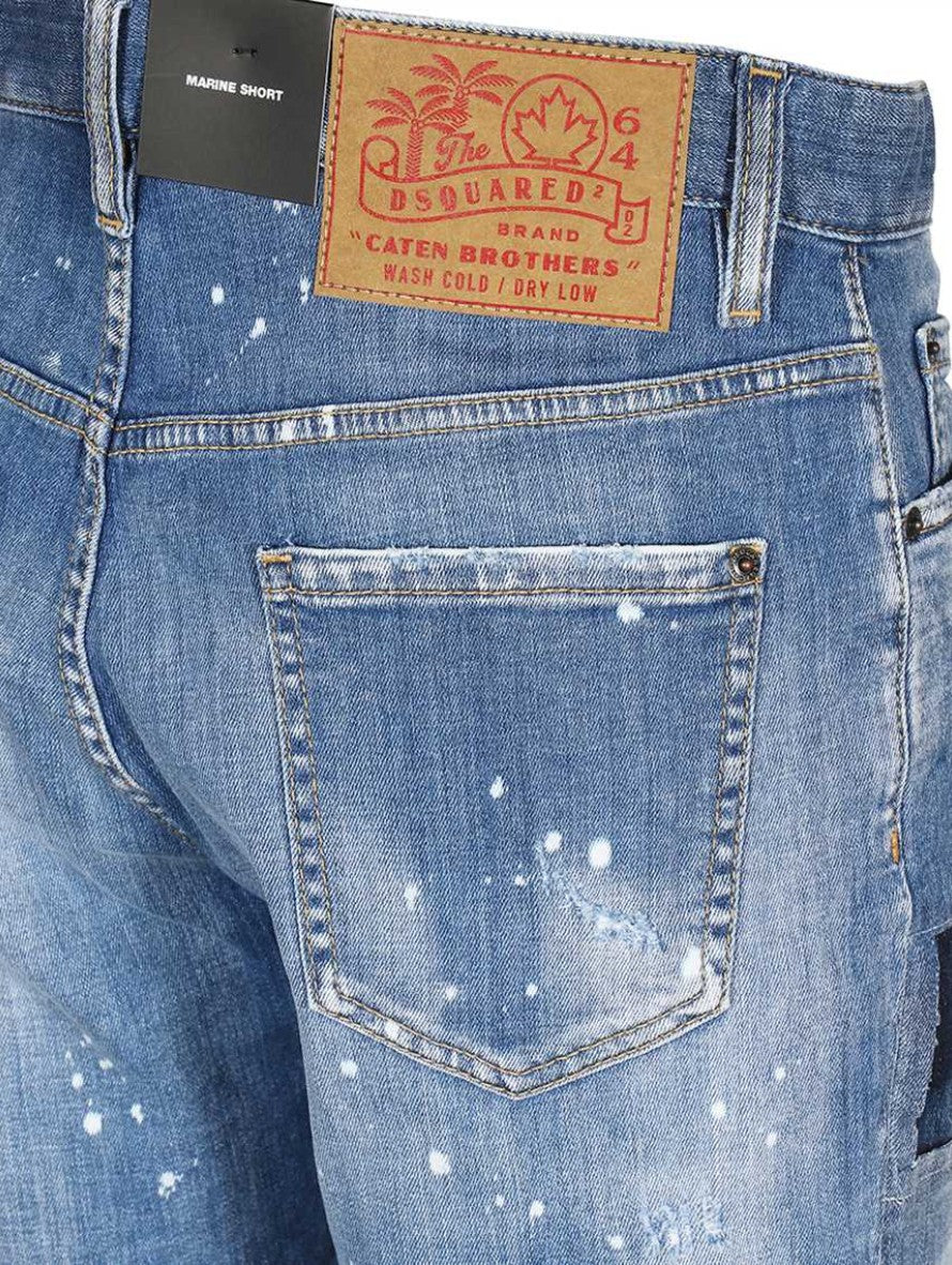 Dsquared2 Short S74MU0775 - SanShopLuxury - 2023, 46, 48, 50, 52, 54, 56, Abbigliamento, Blu, Dsquared2, Idoneo, Outlet, Primavera/Estate, Short, SS23, Uomo