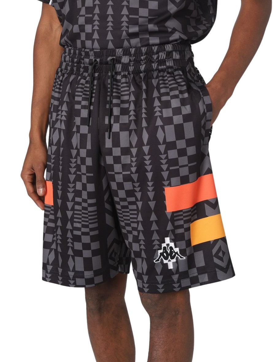Marcelo Burlon Short CMVH004S23FAB001 - SanShopLuxury - 2023, Abbigliamento, L, M, Marcelo Burlon, Multicolore, Nero, Outlet, Primavera/Estate, Short, SS23, Uomo, XL