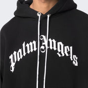 Felpa Palm Angels PMBB058C99FLE0031001 - SanShopLuxury - Abbigliamento, Autunno/Inverno, Carry Over, Continuativo, Felpa, Idoneo, L, M, Nero, New, Palm Angels, Primavera/Estate, S, Uomo, XL