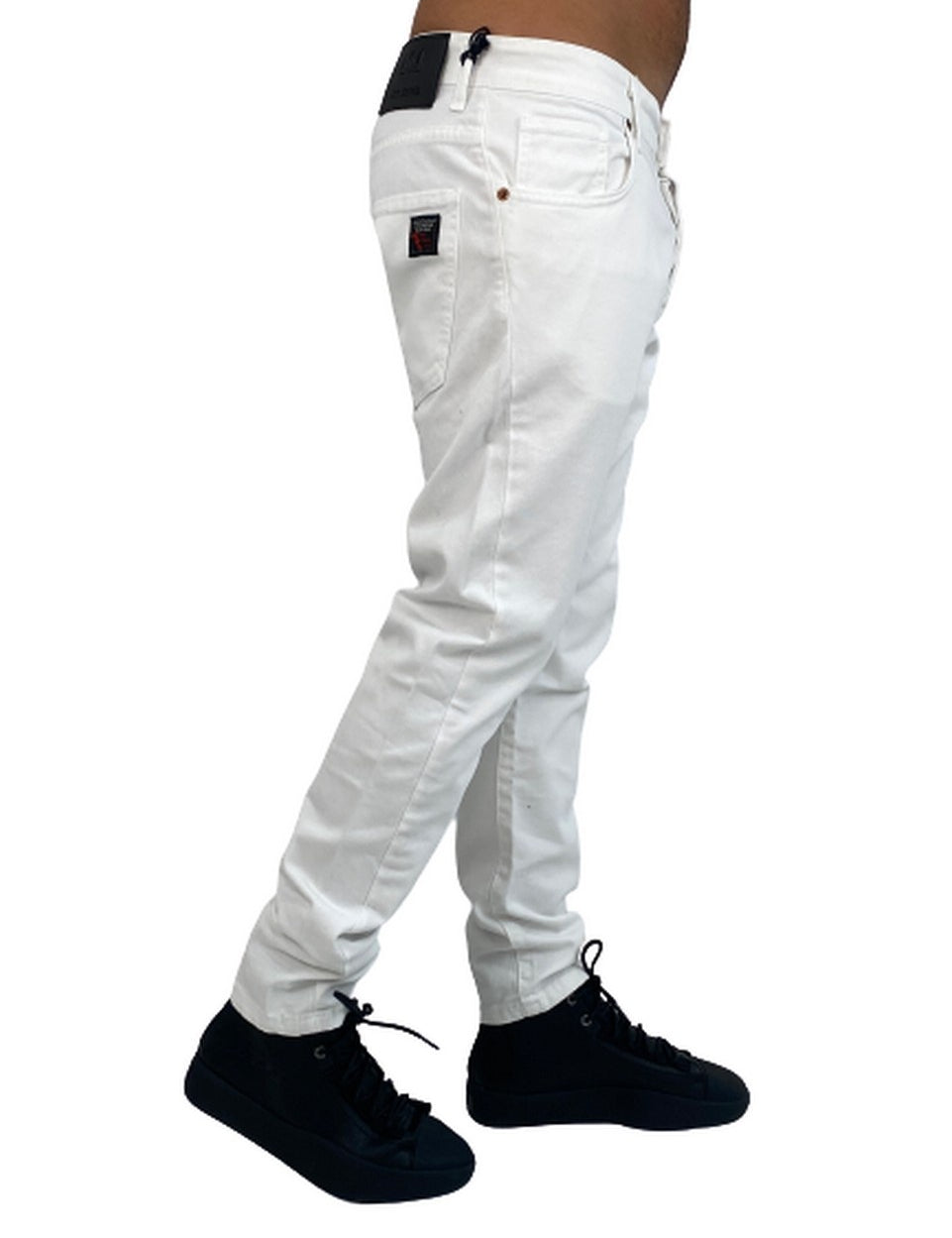 Inverno, Bianco, Jeans, Outlet, SS19, Uomo