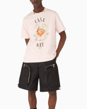 Casablanca T-Shirt MAW25JTS001/09 - SanShopLuxury - 2025, Abbigliamento, Autunno/Inverno, Casablanca, FW25, Idoneo, L, M, New, Rosa, S, T-Shirt, Uomo, XL, XXL, XXXL