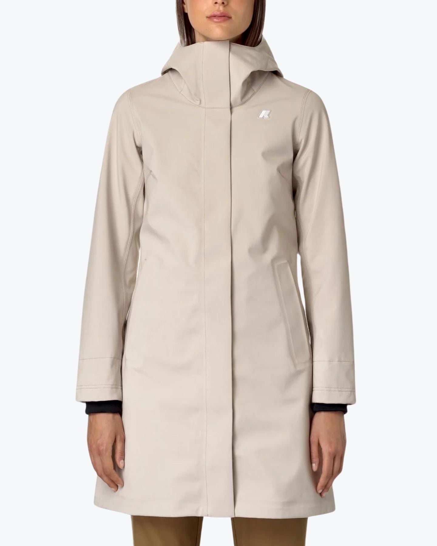 K-Way Giubbino K21489W ATC - SanShopLuxury - Abbigliamento, Autunno/Inverno, Beige, Carry Over, Donna, Giubbino, Idoneo, K-Way, L, M, S, XS