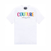 Versace Jeans Couture T-Shirt 71HAHP02 CJ00P - SanShopLuxury - -50%, 2021, Abbigliamento, Autunno/Inverno, Bianco, Donna, FW21, M, Nero, Outlet, S, T-Shirt, Versace Jeans Couture, XL