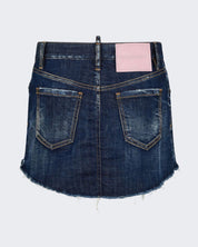 Dsquared2 Gonna S75MA0913 470 - SanShopLuxury - 2024, 36, 38, 40, 42, 44, Abbigliamento, Blu, Donna, Dsquared2, Gonna, Idoneo, Outlet, Primavera/Estate, SS24, Ultimo