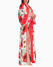 District Margherita Mazzei Copricostume 5PS72-0600 - SanShopLuxury - 2025, Abbigliamento, Beachwear, Bianco, Copricostume, District Margherita Mazzei, Donna, Idoneo, Kimono Lungo, New, Primavera/Estate, SS25, Unica