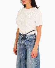 Donotconform T-Shirt W-TEE30-P - SanShopLuxury - 2025, Abbigliamento, Donna, Donotconform, Idoneo, L, M, New, Panna, Primavera/Estate, S, SS25, T-Shirt, XL, XS