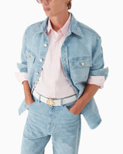 Casablanca Giubbino MAW25SH189/01 - SanShopLuxury - 2025, Abbigliamento, Autunno/Inverno, Blu, Casablanca, Continuativo, FW25, Giubbino, Idoneo, jeans, L, M, New, Primavera/Estate, S, Uomo, XL