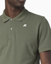 K-Way T-Shirt Polo K1125CW V15 - SanShopLuxury - 2025, Abbigliamento, Idoneo, K-Way, L, M, New, Primavera/Estate, SS25, T-Shirt Polo, Uomo, Verde, XL, XXL, XXXL