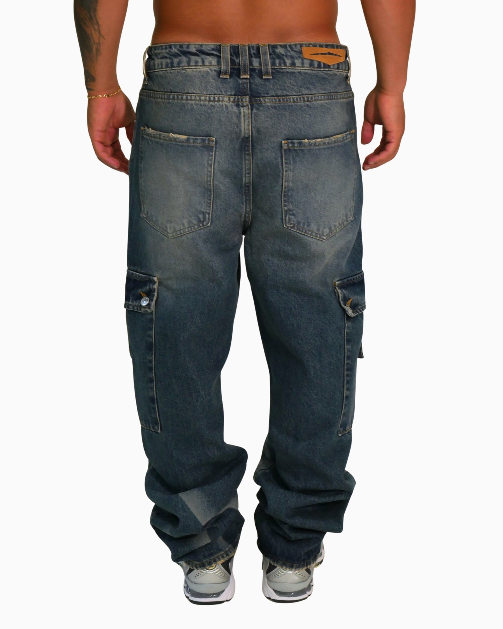 Donotconform Jeans BAGGY6010 - SanShopLuxury - 2025, 44, 46, 48, 50, 52, 54, Abbigliamento, Autunno/Inverno, Blu, Cargo, Donotconform, FW25, Idoneo, Jeans, New, Uomo