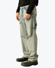 Gavensemble Jeans BAGGY70 - SanShopLuxury - 2024, 44, 46, 48, 50, 52, 54, Abbigliamento, Autunno/Inverno, Baggy, Blu, Blu Sabbiato, Continuativo, FW24, Gavensemble, Idoneo, Jeans, Outlet, Primavera/Estate, Uomo