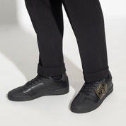 Versace Jeans Couture Sneakers 75YA3SD1 ZP347 - SanShopLuxury - 2023, 39, 40, 41, 42, Autunno/Inverno, Calzature, FW23, Idoneo, Nero-Oro, Outlet, Sneakers, Uomo, Versace Jeans Couture