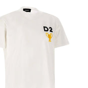 Dsquared2 T-Shirt S74GD1151 - SanShopLuxury - 2023, 2XL, 3XL, Abbigliamento, Autunno/Inverno, Bianco, Cool Fit Tee, Dsquared2, FW23, Idoneo, L, Outlet, T-Shirt, Uomo, XL
