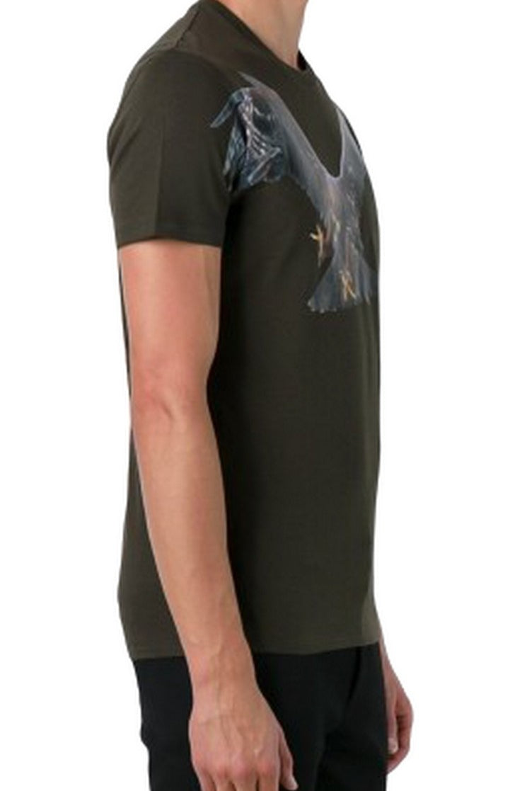 Inverno, FW17, Neil Barrett, Nero, Outlet, S, T-Shirt, Uomo, Verde, XS