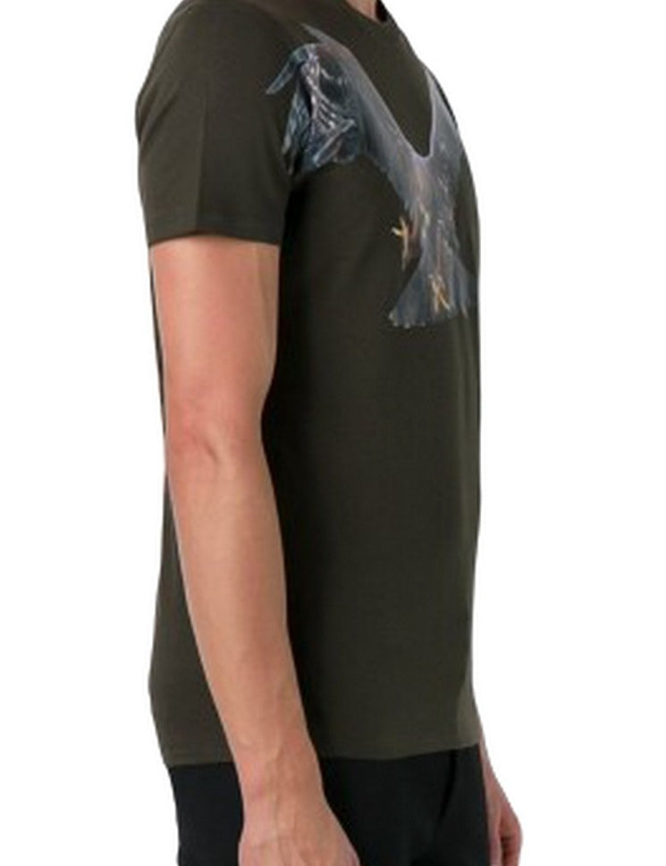 Inverno, FW17, Neil Barrett, Nero, Outlet, S, T-Shirt, Uomo, Verde, XS