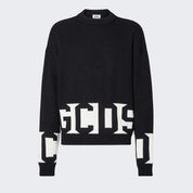 Gcds Maglieria CC94M380056 - SanShopLuxury - 2022, Abbigliamento, Autunno/Inverno, Carry Over, Gcds, Idoneo, L, M, Maglieria, Nero, New, Uomo, XL