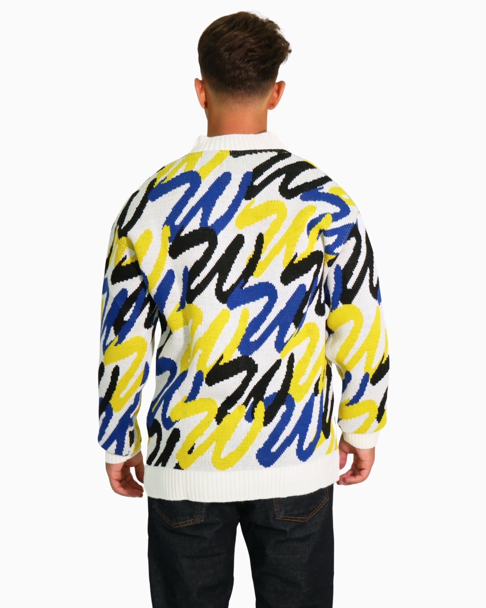 Why Not Brand Cardigan KIM41 - SanShopLuxury - 2025, Abbigliamento, Autunno/Inverno, Cardigan, FW25, Idoneo, L, M, Multicolore, New, Uomo, Why Not Brand, XL, XXL