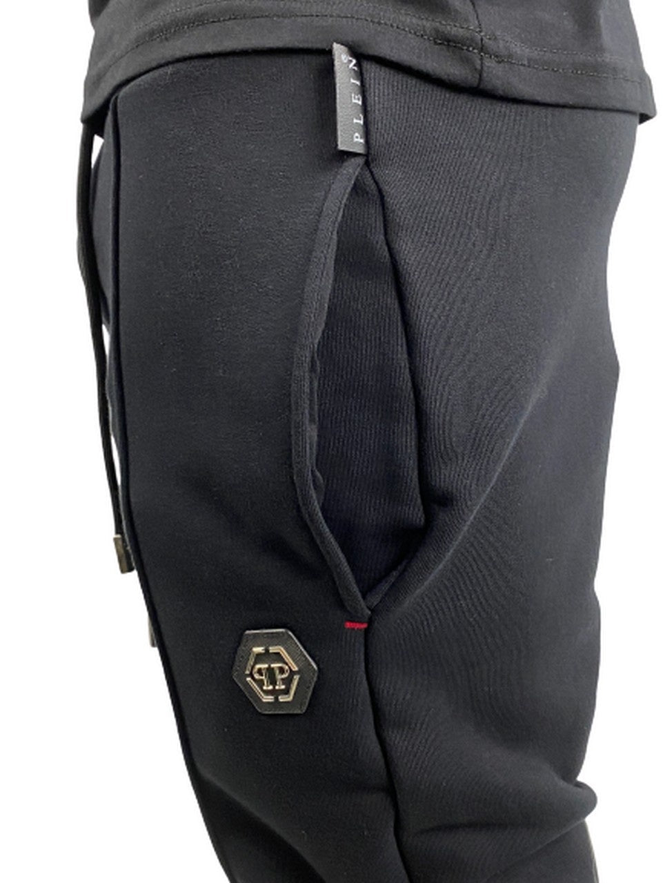 Philipp Plein Pantatuta CMJT1747/PJO002N02 - SanShopLuxury - -50%, 2020, Abbigliamento, Autunno/Inverno, FW20, M, Nero, Outlet, Pantatuta, Philipp Plein, S, Ultimo, Uomo