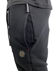 Philipp Plein Pantatuta CMJT1747/PJO002N02 - SanShopLuxury - -50%, 2020, Abbigliamento, Autunno/Inverno, FW20, M, Nero, Outlet, Pantatuta, Philipp Plein, S, Ultimo, Uomo