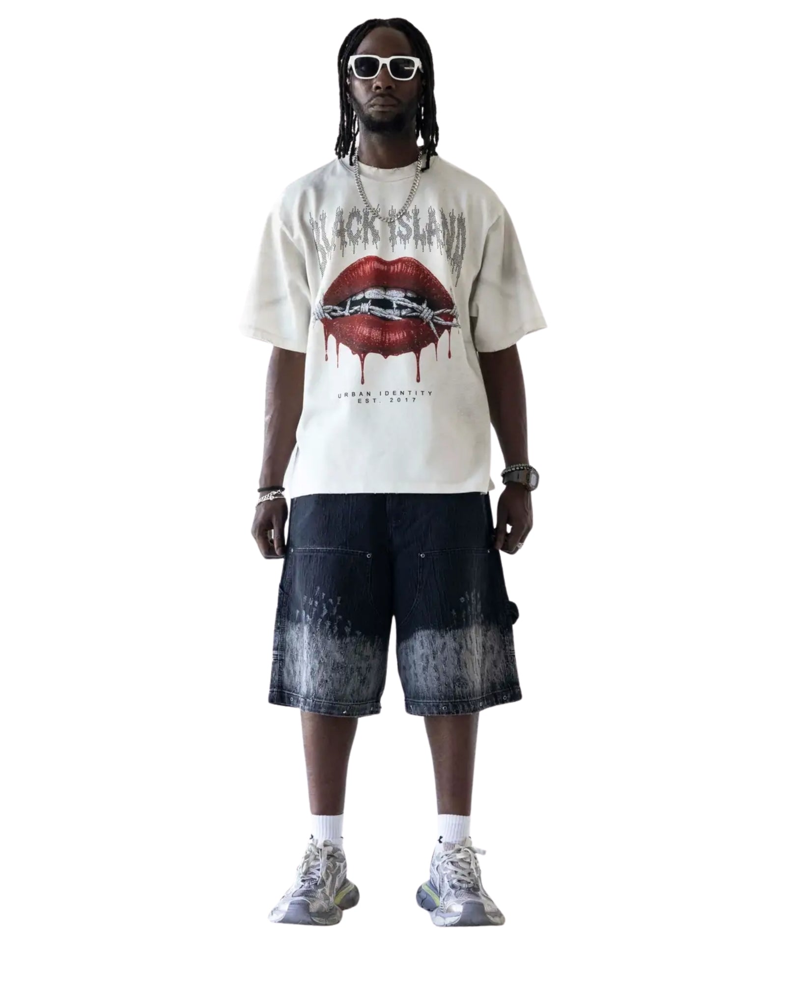 Black Island T-Shirt 2062-WHITE