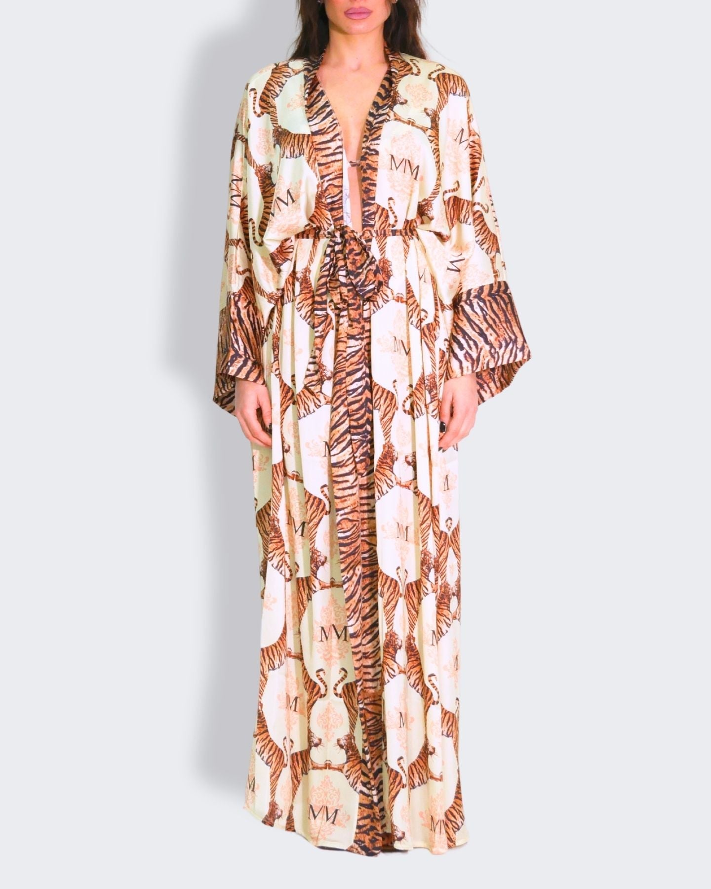 District Margherita Mazzei Copricostume 4TL72 - SanShopLuxury - 2024, Abbigliamento, Beachwear, Burro, Copricostume, District Margherita Mazzei, Donna, Idoneo, Kimono Lungo, Outlet, Primavera/Estate, SS24, Taglia Unica, Ultimo