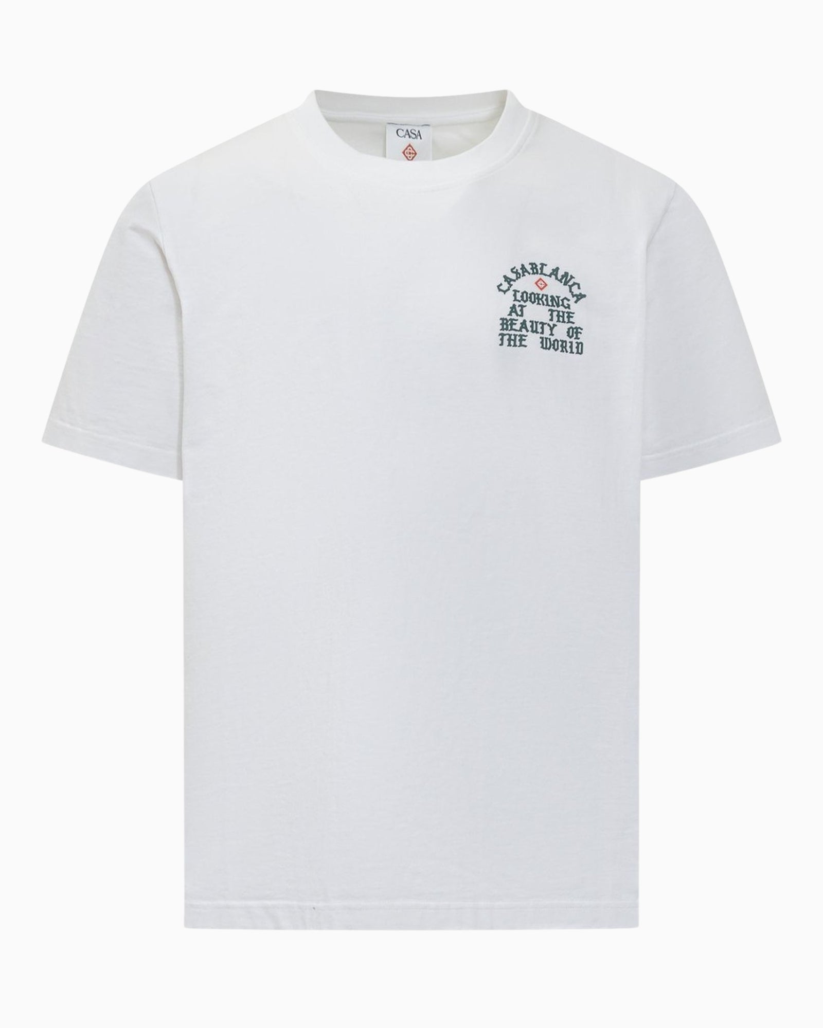 Casablanca T-Shirt MS25JTS00103 - SanShopLuxury - 2025, Abbigliamento, Bianco, Casablanca, Donna, Idoneo, L, M, New, Primavera/Estate, SS25, T-Shirt, UNISEX, Uomo