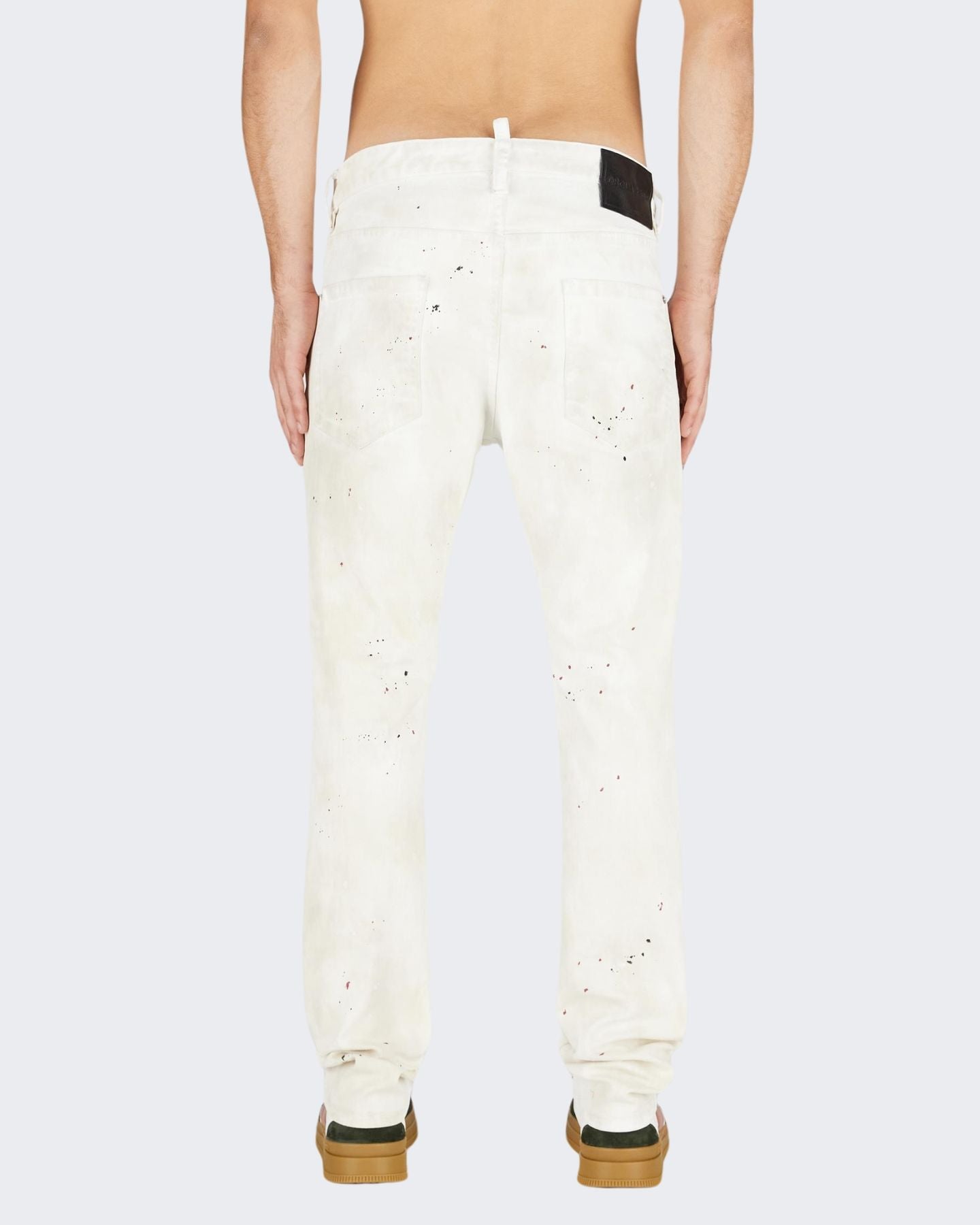 Inverno, Bianco, Dsquared2, FW24, Idoneo, Jeans, Outlet, Uomo