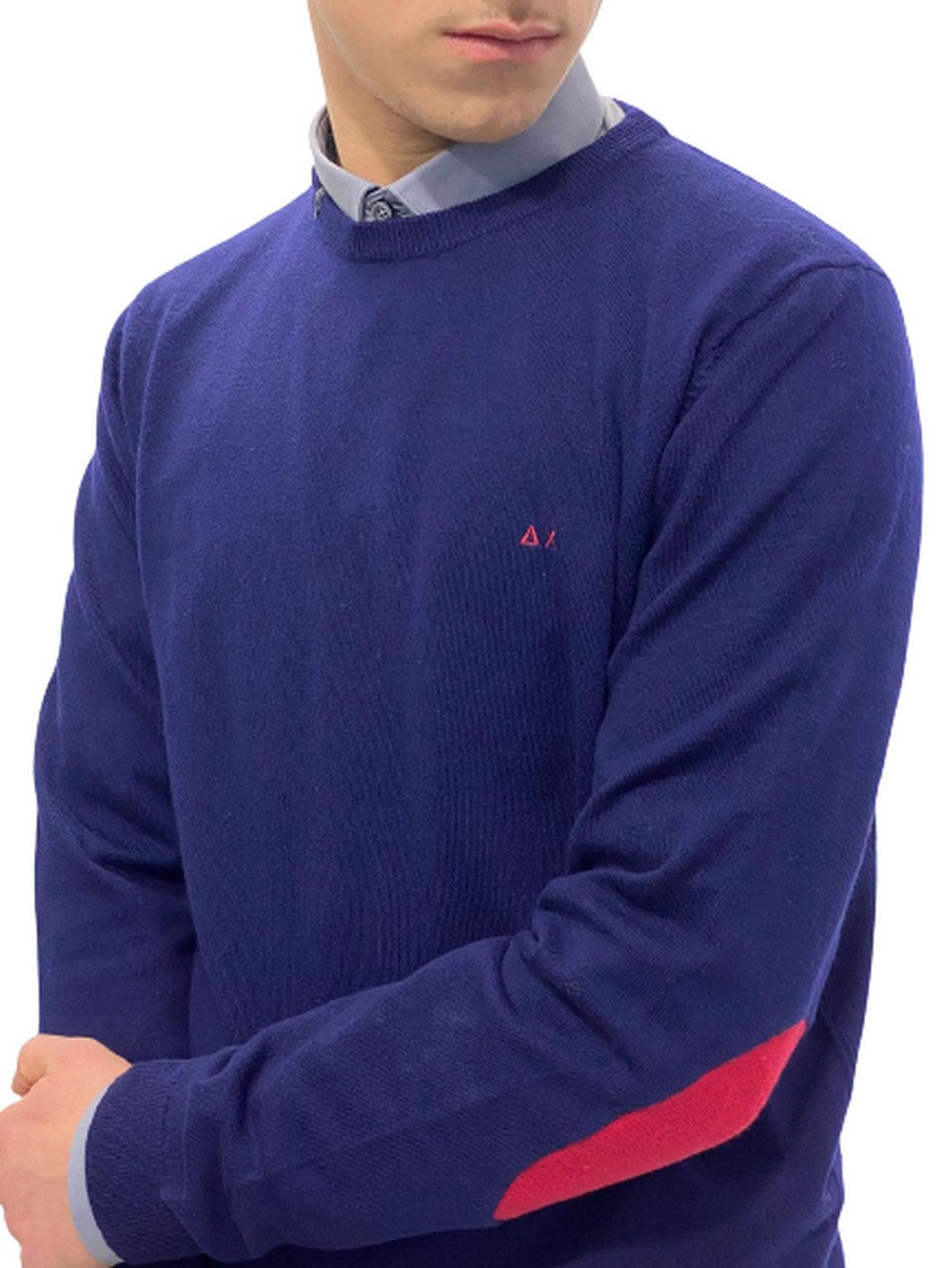 Sun 68 Maglieria 26154 - SanShopLuxury - -50%, 2018, Abbigliamento, Autunno/Inverno, Blu, FW18, Grigio, L, M, Maglieria, Outlet, Rosso, S, Sun 68, Uomo, Verde, Viola, Viola scuro, XXL