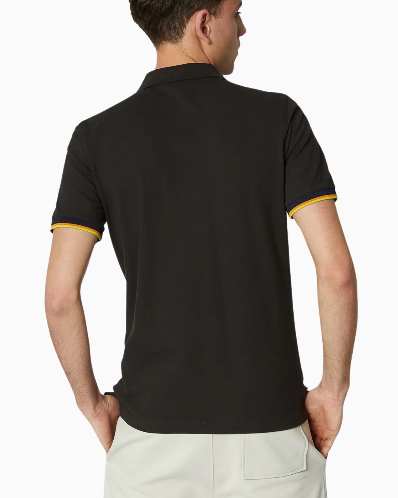 K-Way T-Shirt Polo K1125BW USY - SanShopLuxury - 2025, Abbigliamento, Idoneo, K-Way, L, M, Nero, New, Primavera/Estate, S, SS25, T-Shirt Polo, Uomo, XL, XXL, XXXL