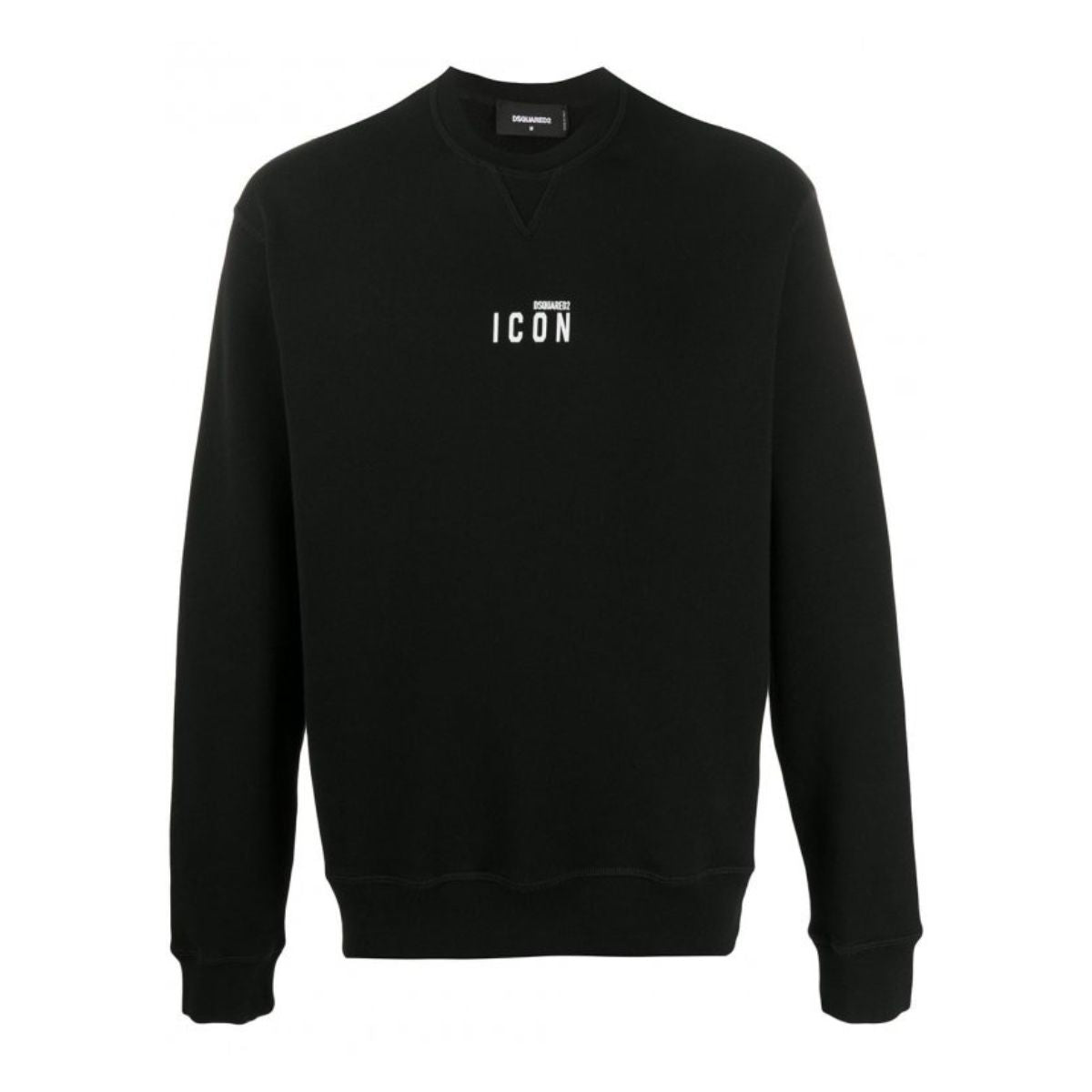 Inverno, Dsquared2, Felpa, FW23, Girocollo, Idoneo, L, M, Nero, Nero-Bianco, Outlet, Uomo, XL