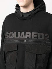 Dsquared2 Felpa S74GU0672 - SanShopLuxury - Abbigliamento, Autunno/Inverno, Carry Over, Continuativo, Dsquared2, Felpa, Idoneo, L, M, Nero, New, Primavera/Estate, Ultimo, Uomo, XL