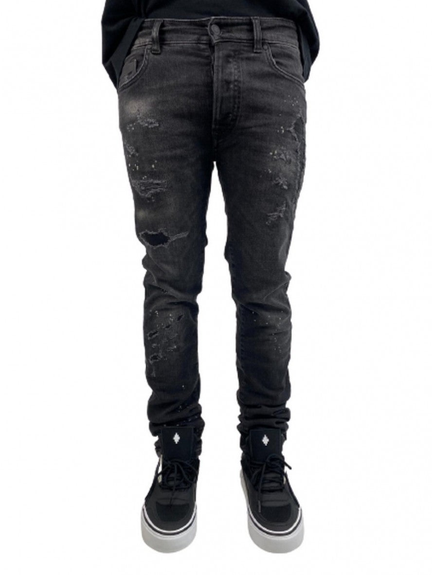 Marcelo Burlon Jeans CMCE005F16238062 - SanShopLuxury - -50%, 2018, 43, 47, Abbigliamento, Autunno/Inverno, FW18, Jeans, Marcelo Burlon, Nero, Outlet, Uomo