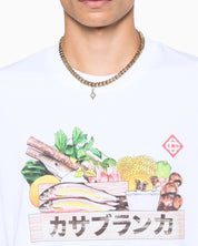 Casablanca T-Shirt MAW25JTS001/03 - SanShopLuxury - 2025, Abbigliamento, Autunno/Inverno, Bianco, Casablanca, FW25, Idoneo, L, M, New, S, T-Shirt, Uomo, XL, XXL, XXXL