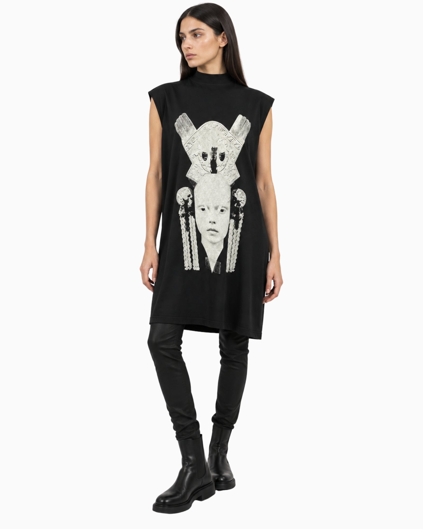 Rick Owens Drkshdw T-Shirt Canotta DS20S5103/RNEP4 0908