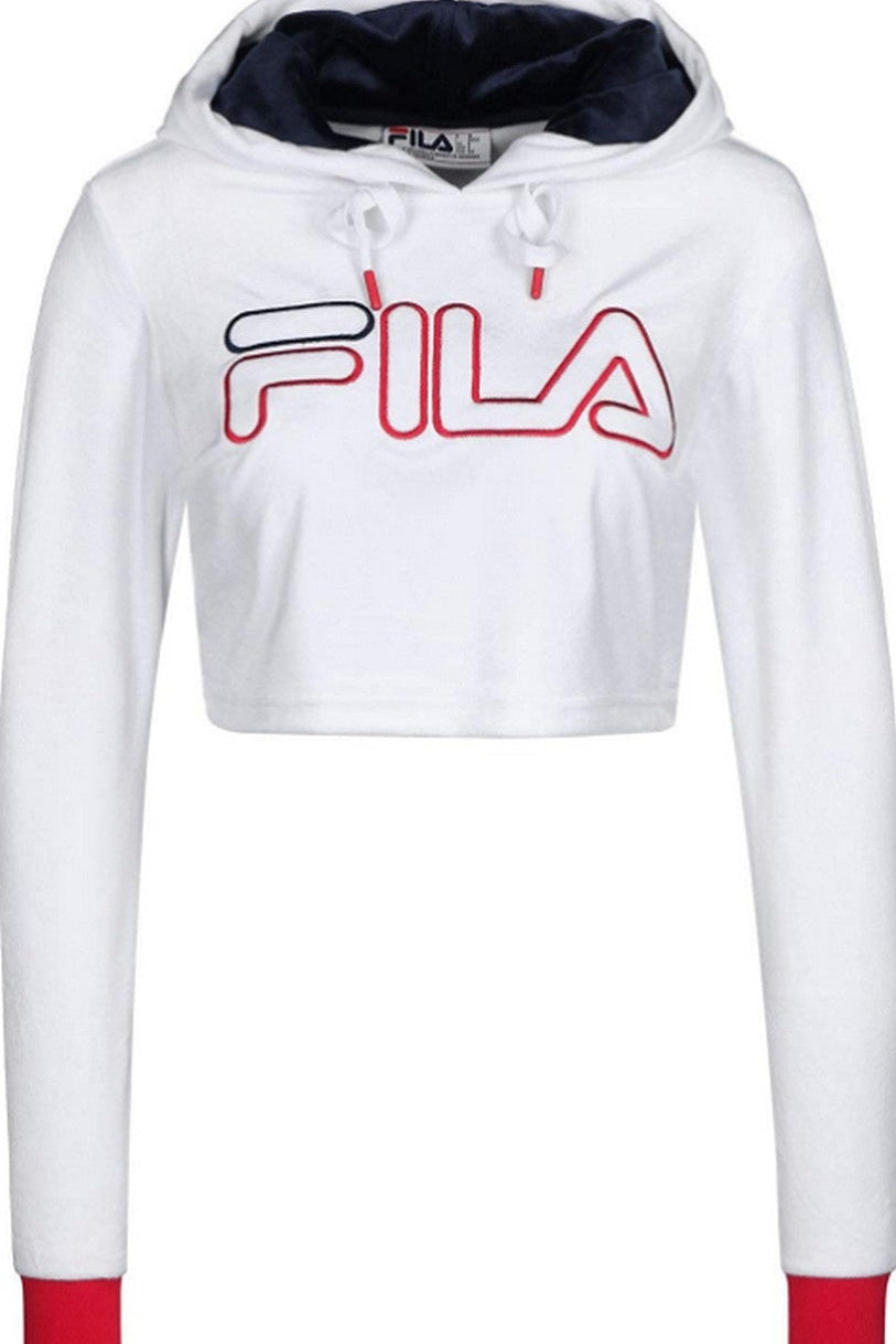Inverno, Bianco, Donna, Felpa, Fila, FW18, L, Outlet, Ultimo