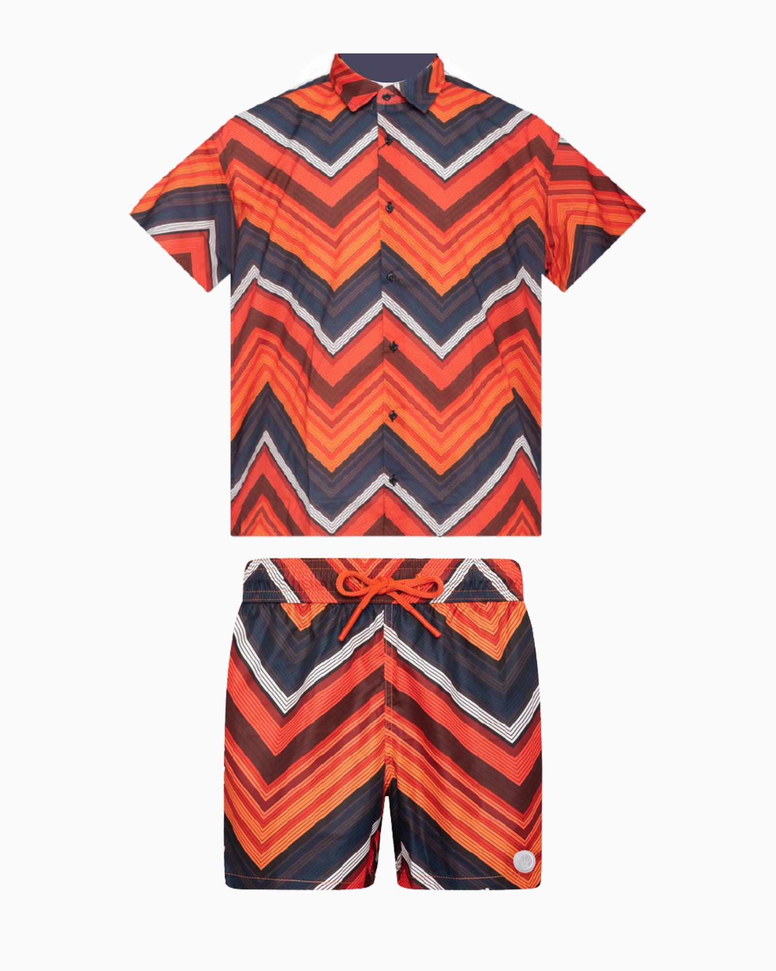 Island Coco Costume ICU302-AKIRA-BROWN - SanShopLuxury - 2025, Abbigliamento, Arancione, Beachwear, Costume, Idoneo, Island Coco, L, M, New, Primavera/Estate, S, SS25, Uomo, XL, XXL, XXXL