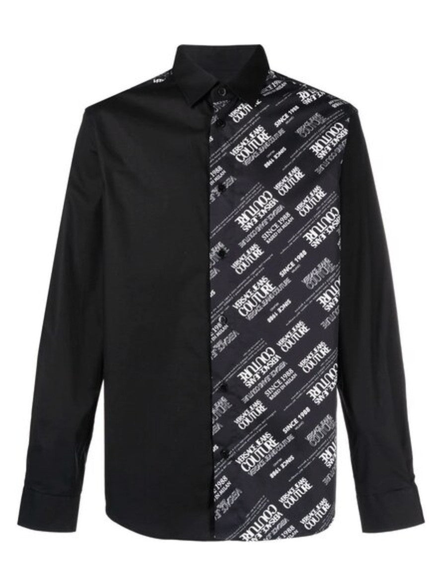 Versace Jeans Couture Camicie 71GAL2R2 NS004 - SanShopLuxury - -50%, 2021, 48, Abbigliamento, Autunno/Inverno, Bianco, Camicie, FW21, Nero, Outlet, Uomo, Versace Jeans Couture