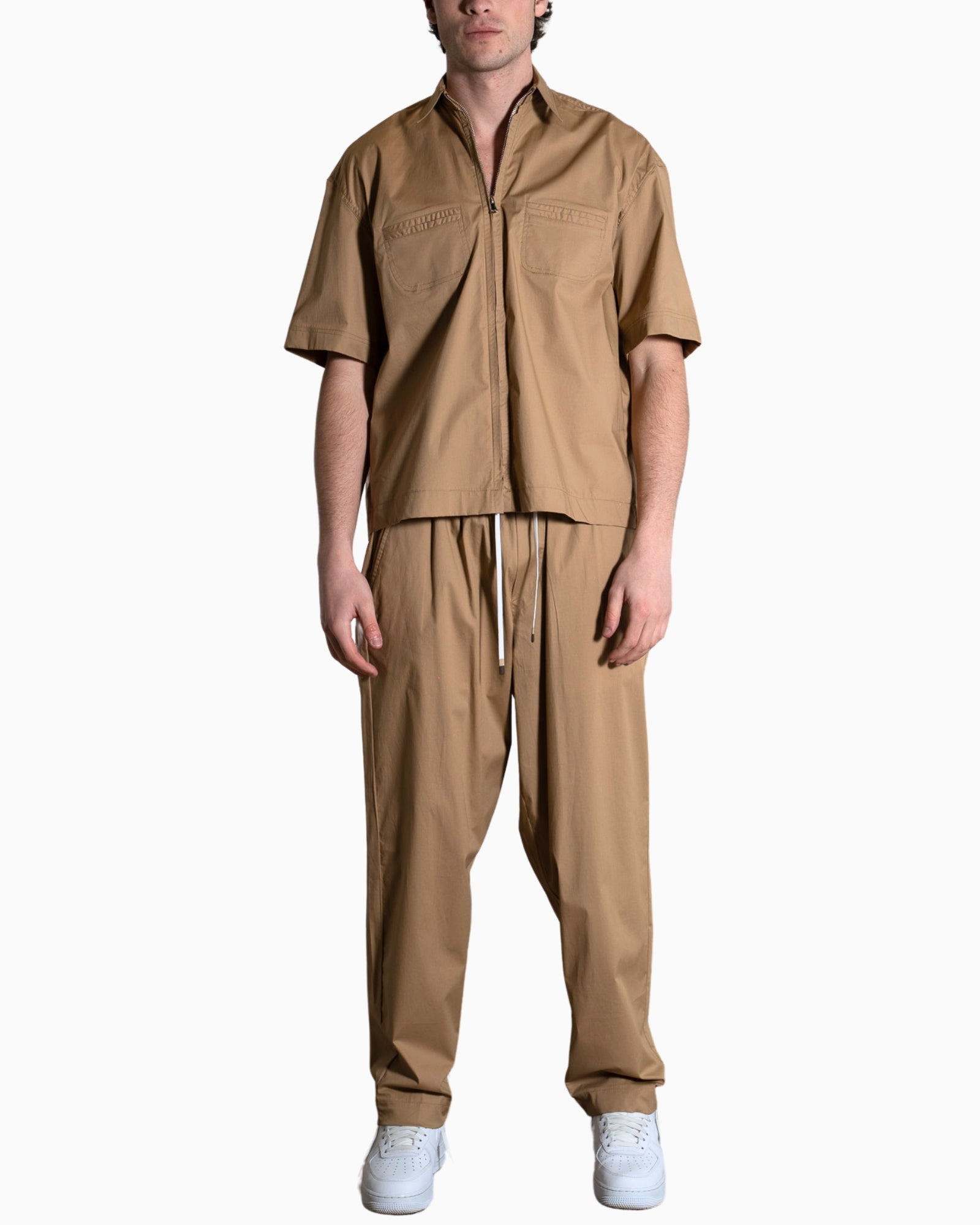 Gavensemble Camicia SS25-SHIRT424-BG - SanShopLuxury - 2025, Abbigliamento, Beige, Camicia, Gavensemble, Idoneo, L, M, New, Primavera/Estate, S, SS25, Ultimo, Uomo, XL, XXL