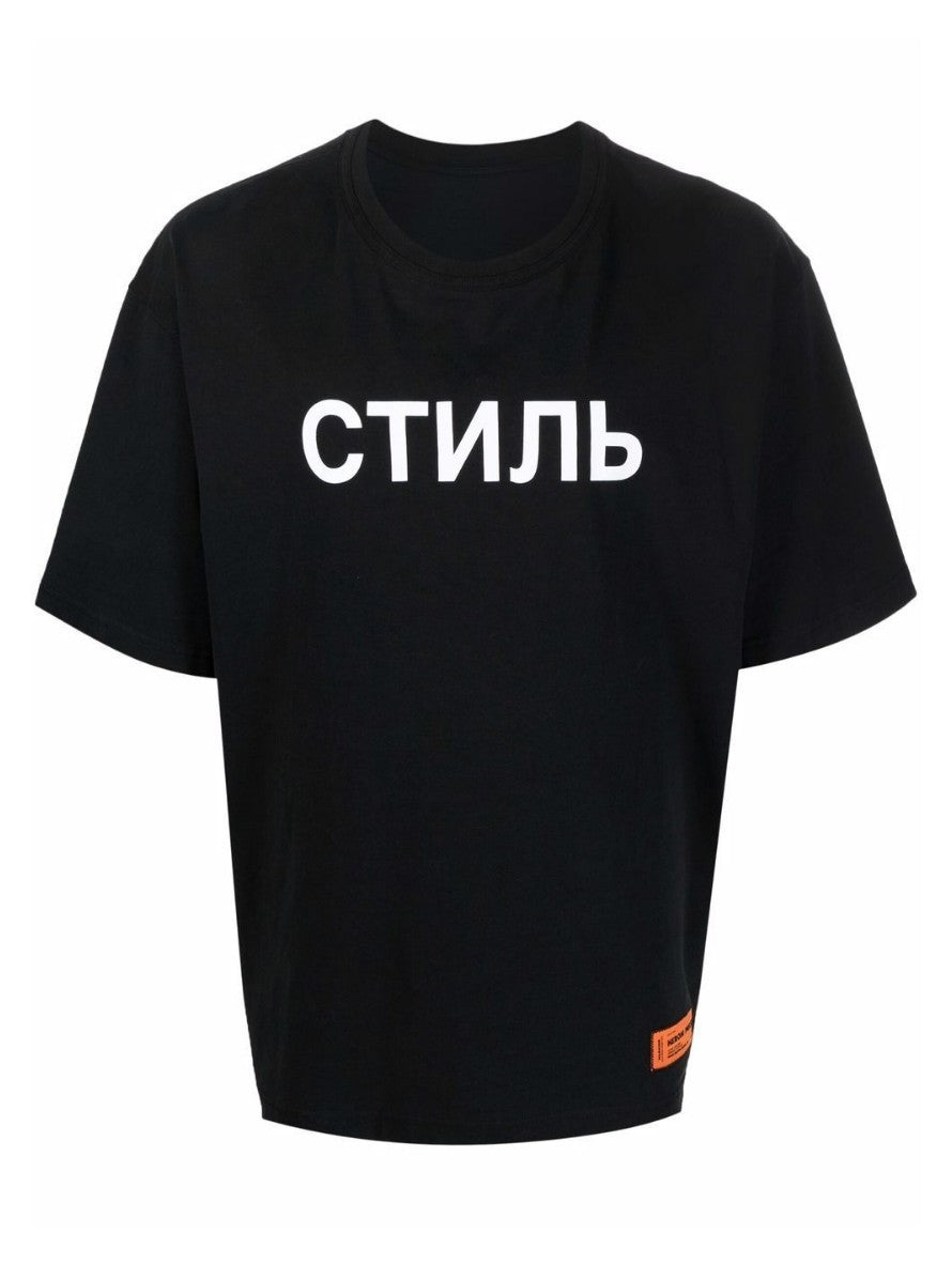 Heron Preston T-Shirt HMAA025C99JER002 1001 - SanShopLuxury - Abbigliamento, Autunno/Inverno, Carry Over, Continuativo, Heron Preston, Idoneo, L, M, Nero, New, Primavera/Estate, S, T-Shirt, Ultimo, Uomo