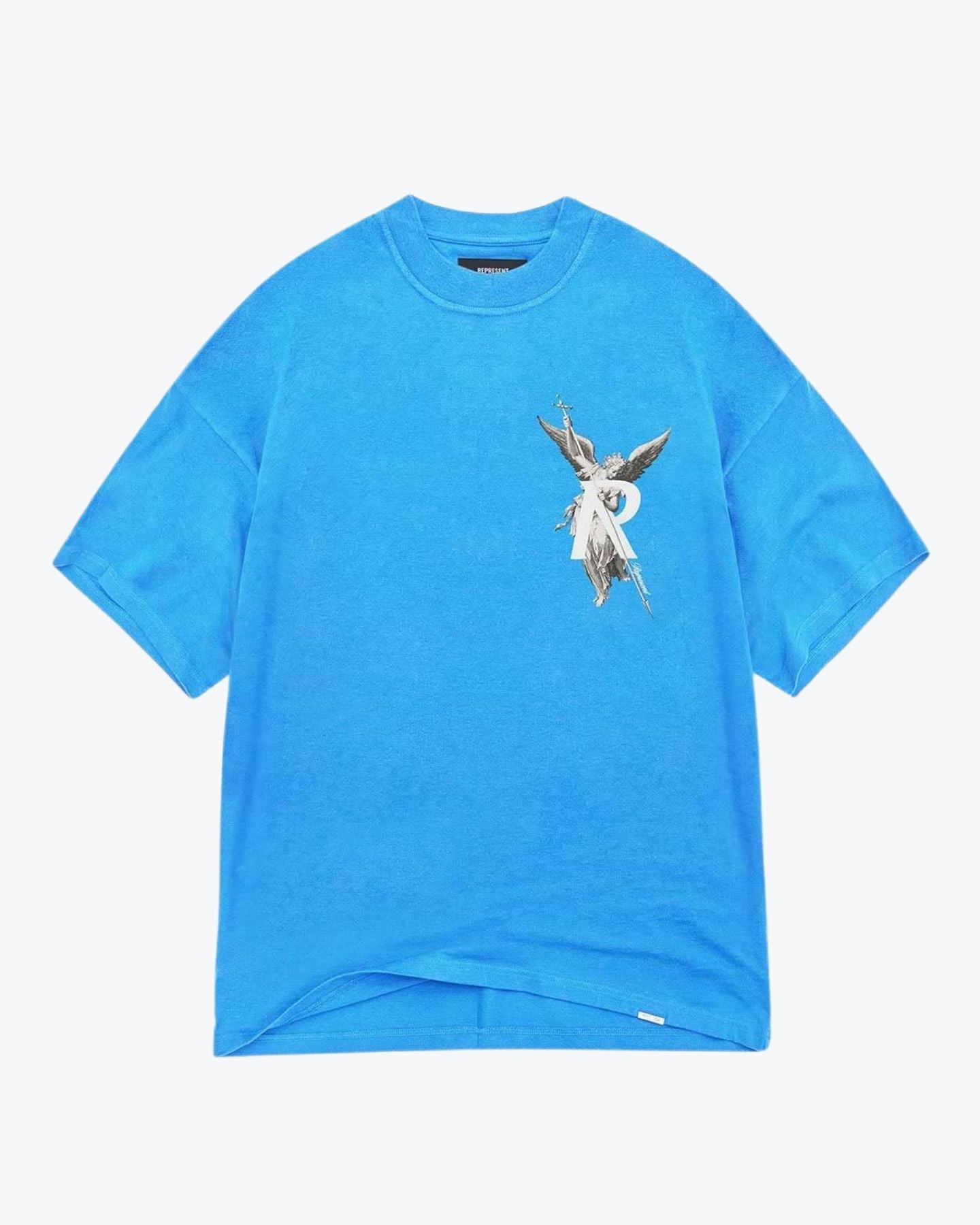 Represent T-Shirt MLM4650 196 - SanShopLuxury - 2024, Abbigliamento, Autunno/Inverno, Blu, Celeste, Continuativo, FW24, Idoneo, L, M, Outlet, Primavera/Estate, Represent, S, T-Shirt, Uomo, XL, XXL