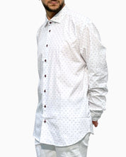 Sartoria Italiana Camicia 002-ROMA-13 - SanShopLuxury - 2019, 43, Abbigliamento, Autunno/Inverno, Bianco, Camicia, Carry Over, Continuativo, Idoneo, New, Primavera/Estate, Sartoria Italiana, Ultimo, Uomo